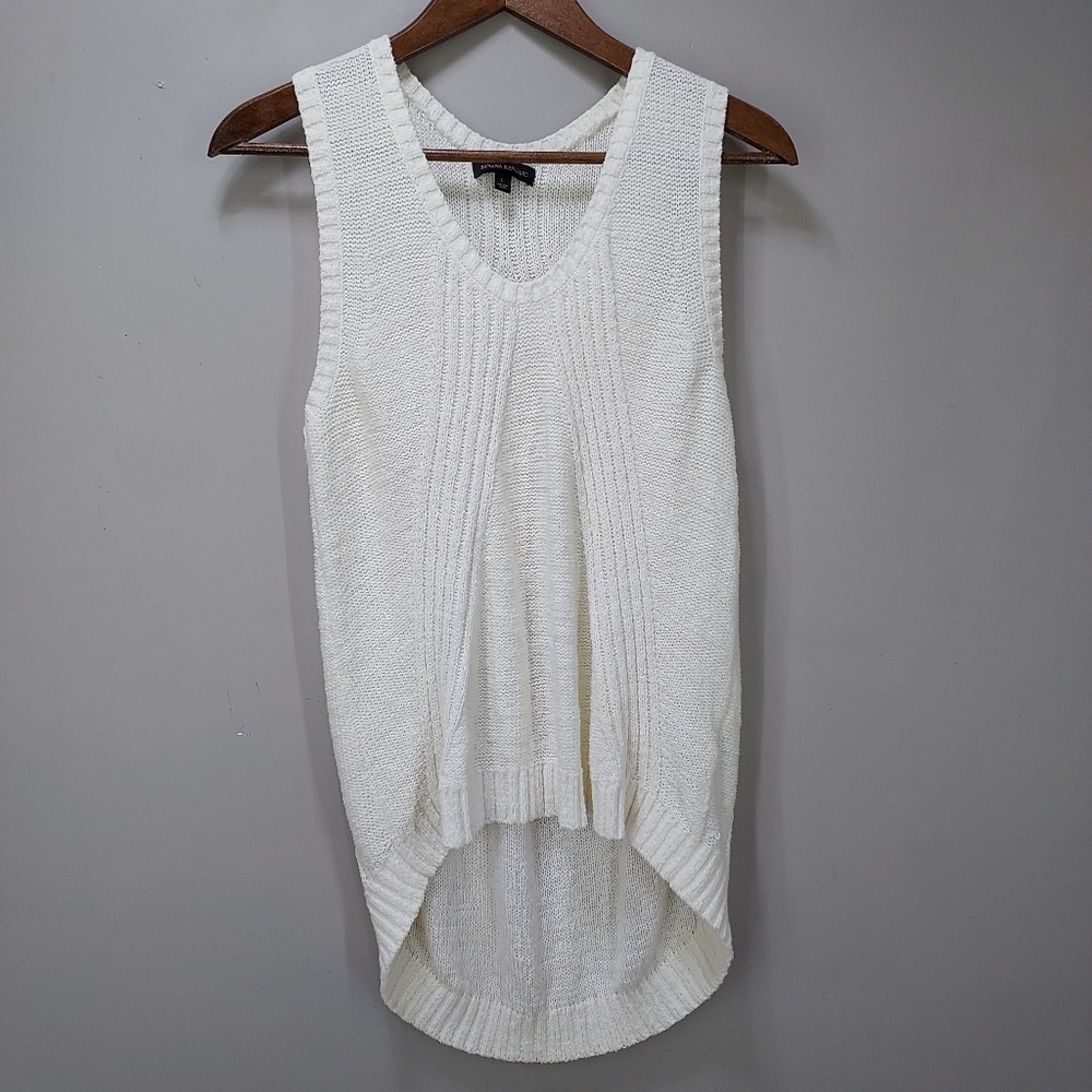 Banana Republic High-Low Sleeveless Sweater